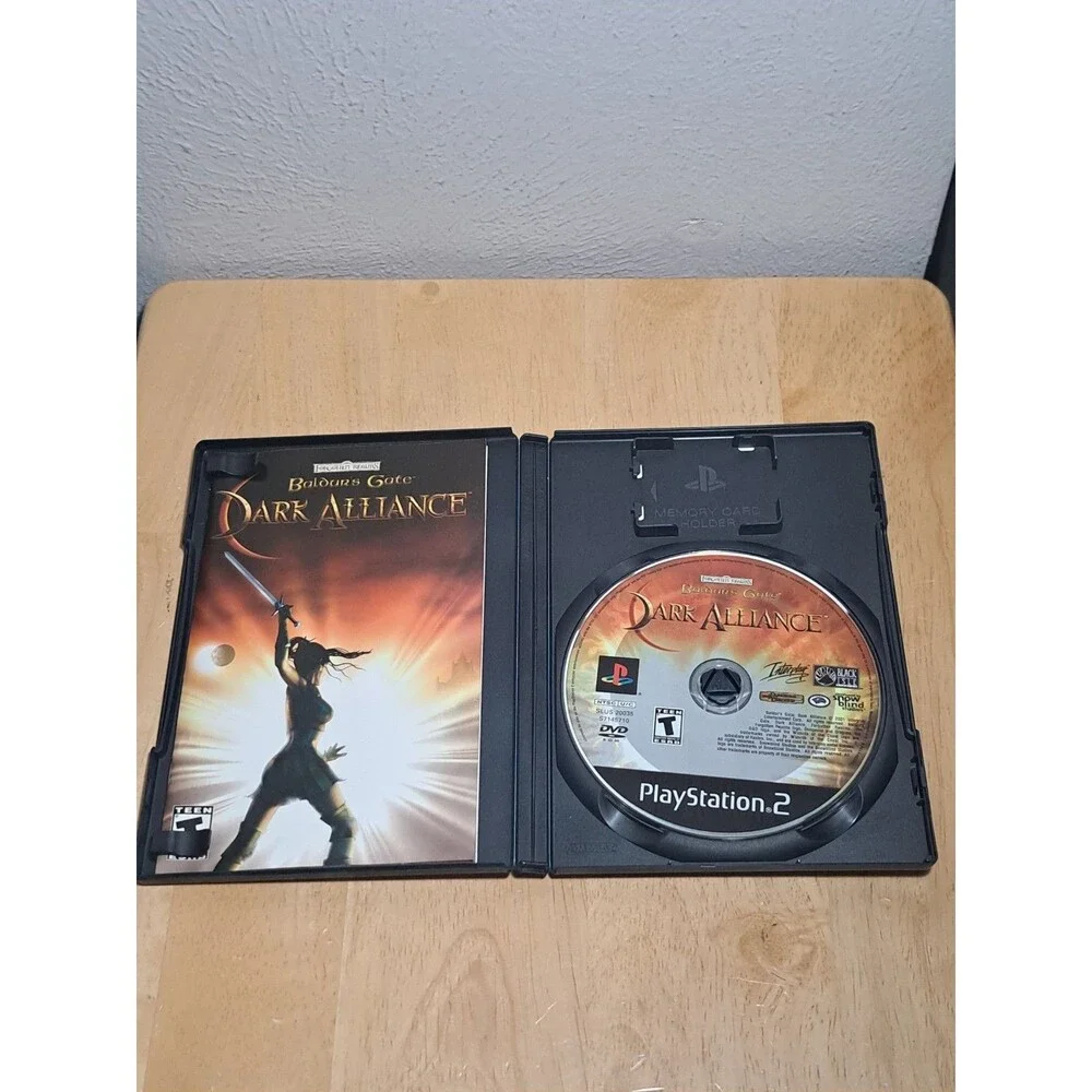 Baldur's Gate Dark Alliance PS2 w/Manual! UNTESTED